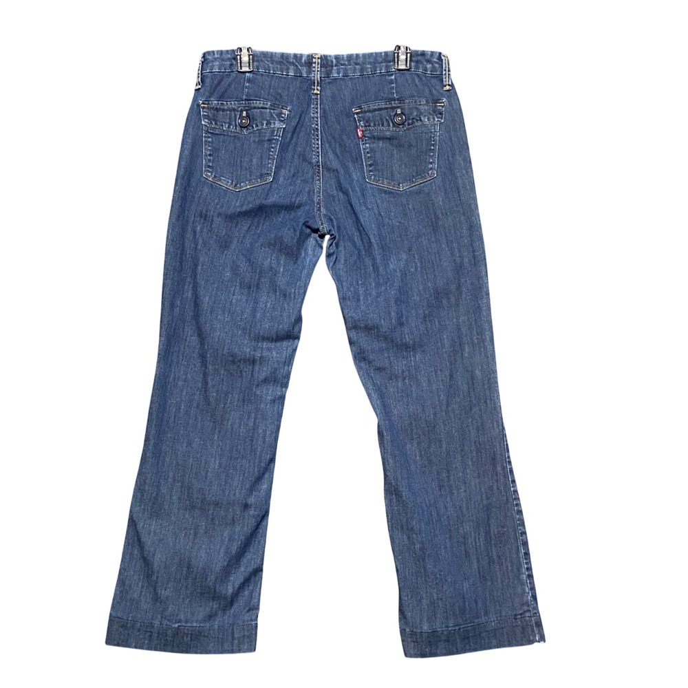 Levis Y2K Genuinely Crafted Women's‎ 10 Mid Rise Bootcut Western Jeans Stretch
